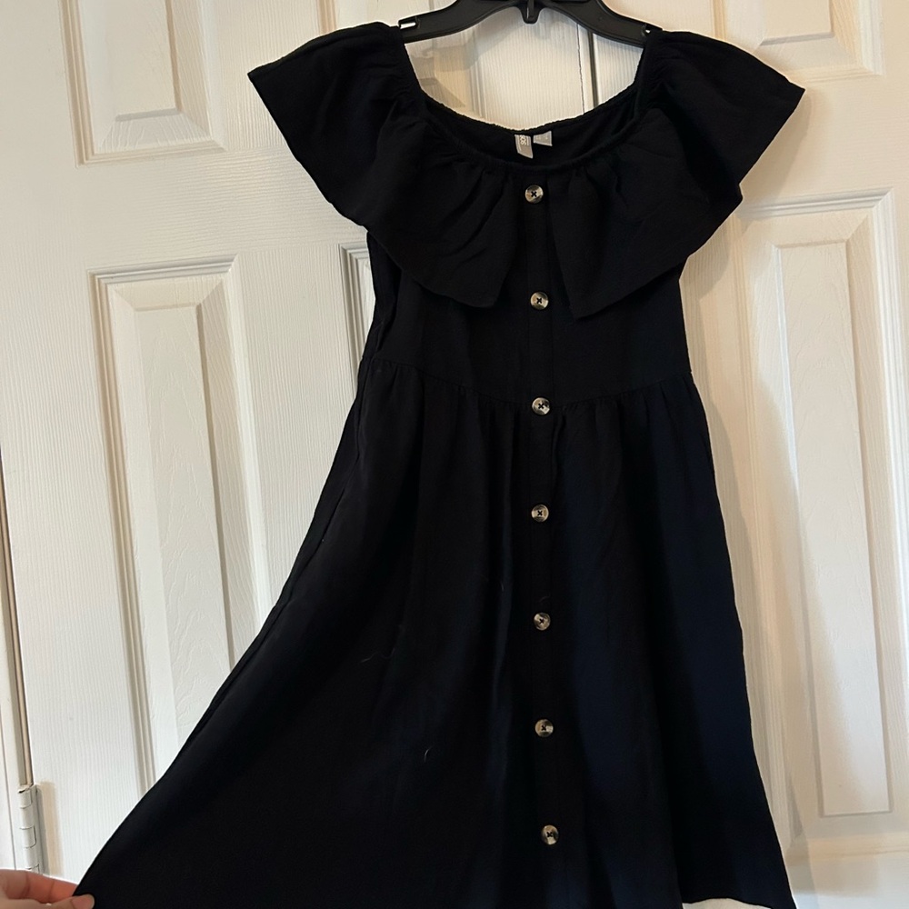 ASOS 100% Cotton Little Black Dress
